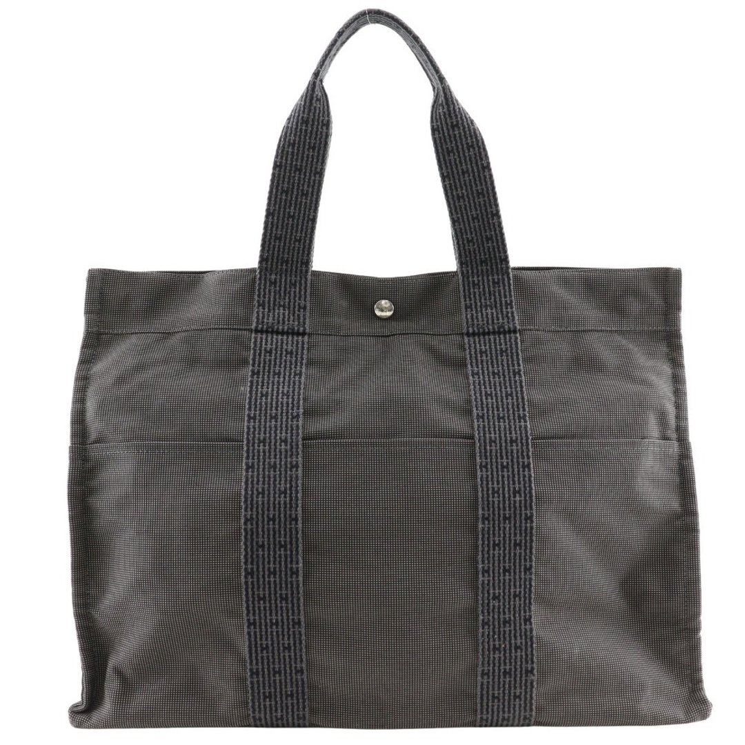 【日本直送】爱马仕 HERMES Air Line Tote GM 托特包 尼龙帆布 灰色 男女皆宜【二手】 - 手提包/手提袋 - 尼龙 灰色