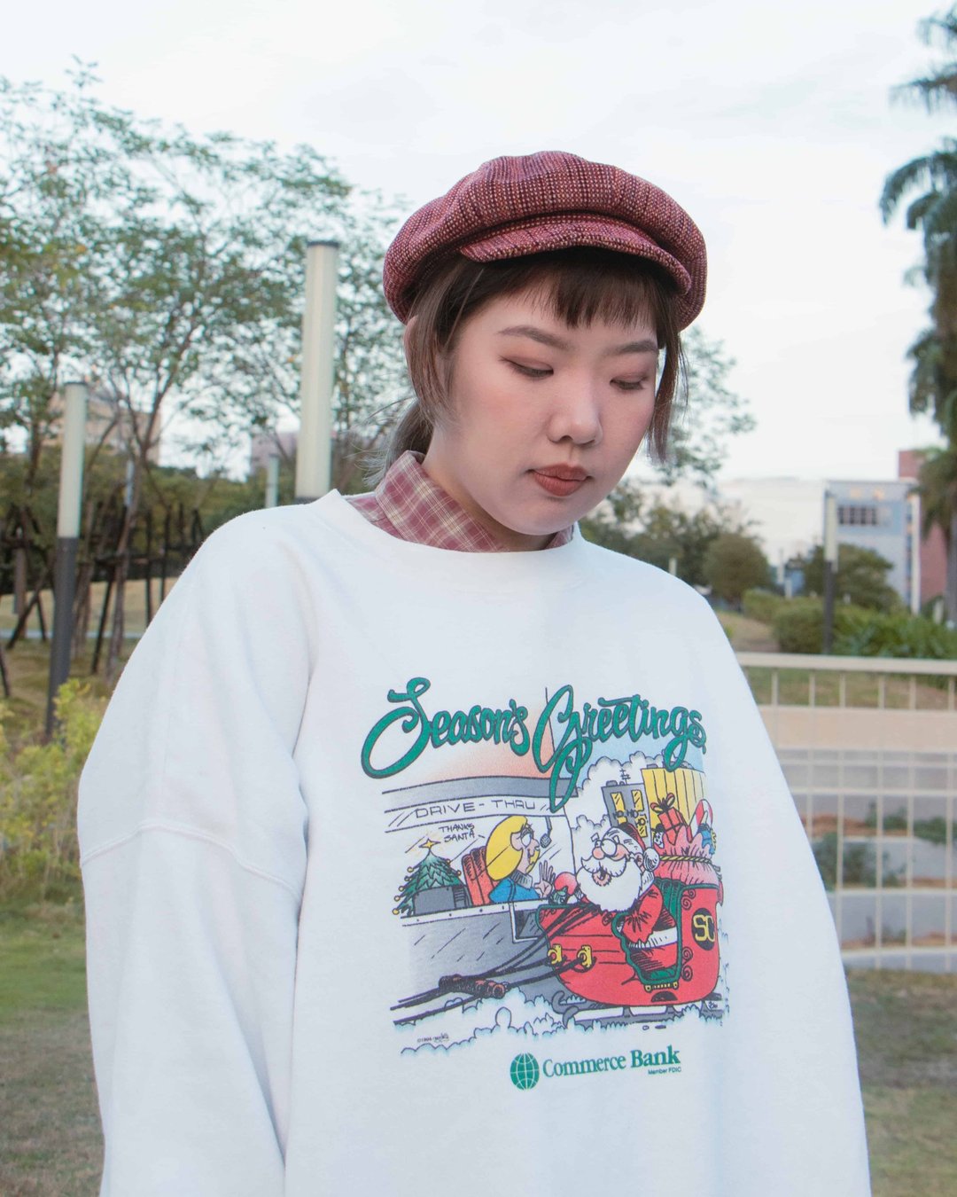Tsubasa.Y│**多款可选**美式 印花 大学TEE 卫衣 刺绣 古着 - 男装上衣/T 恤 - 棉 多色