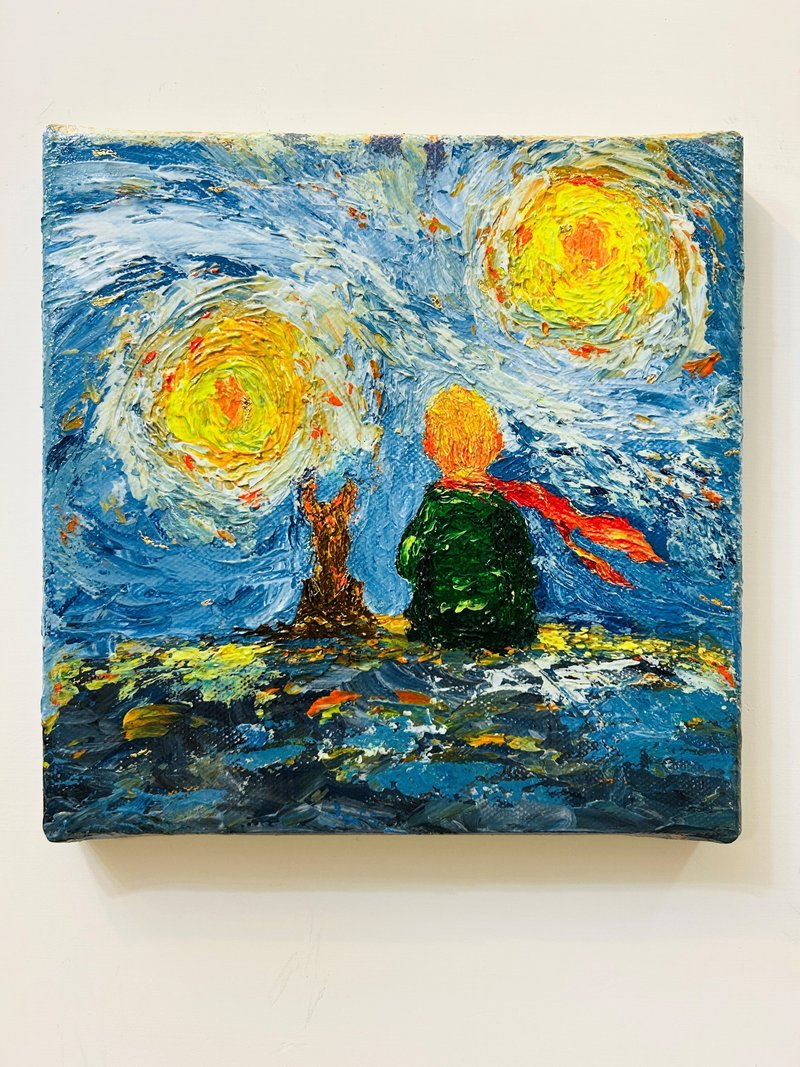 【星光不语】无框抽象画 - 摆饰 - 颜料 多色