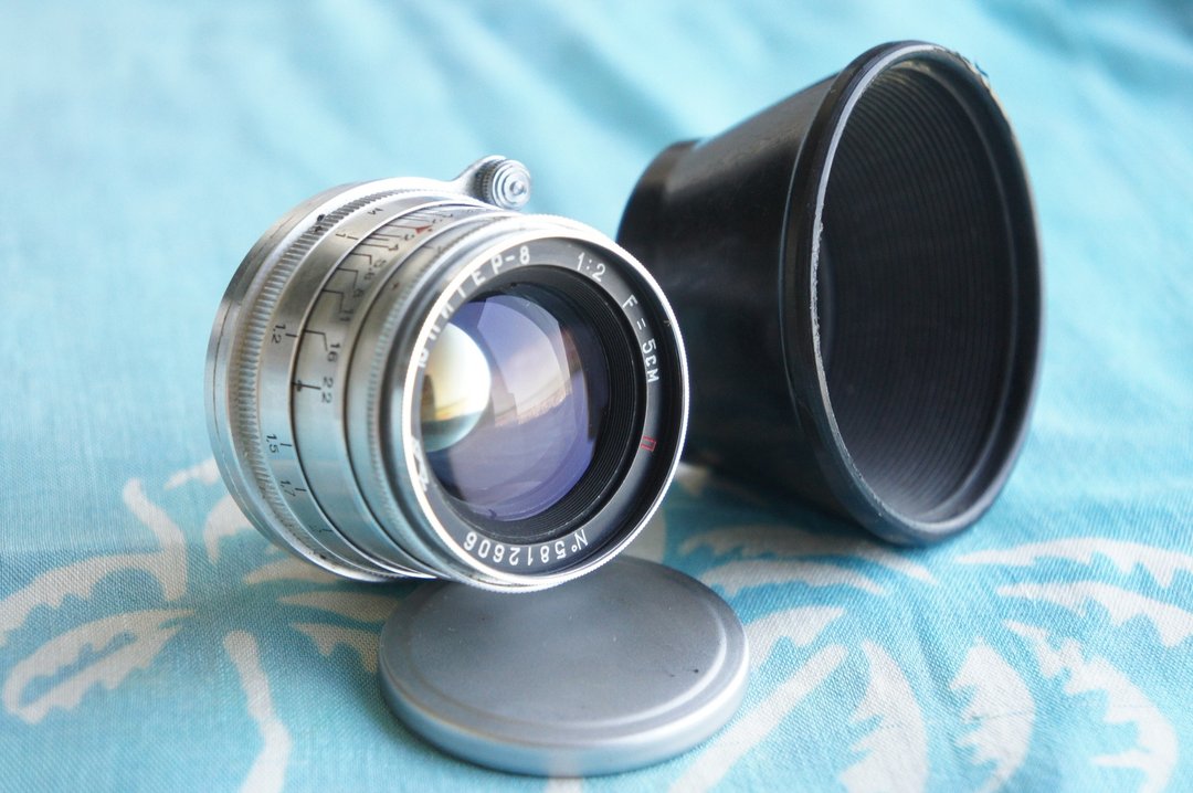 JUPITER-8 50mm F/2 镜头 M39 LTM Fed Leica Zorki Sonnar Micro 4/3 初期款!!!! - 相机 - 其他材质 