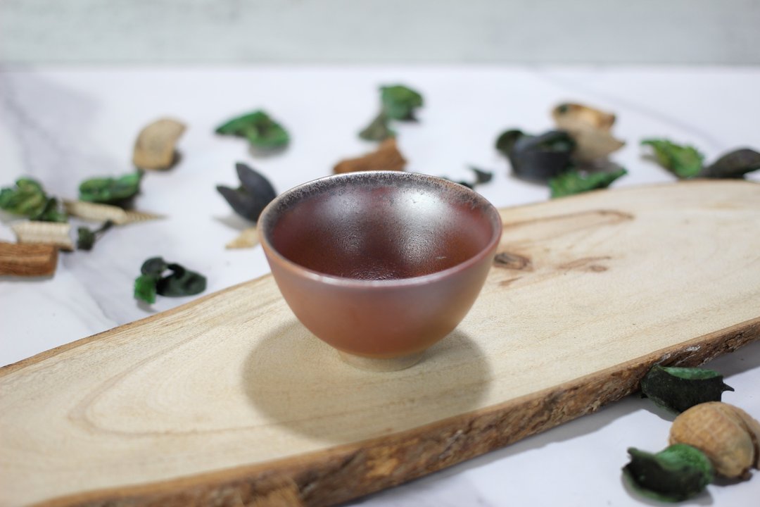 【沐春生活】60ml 柴烧 天然落灰 茶杯 莺歌名家叶敏祥作 - 茶具/茶杯 - 瓷 