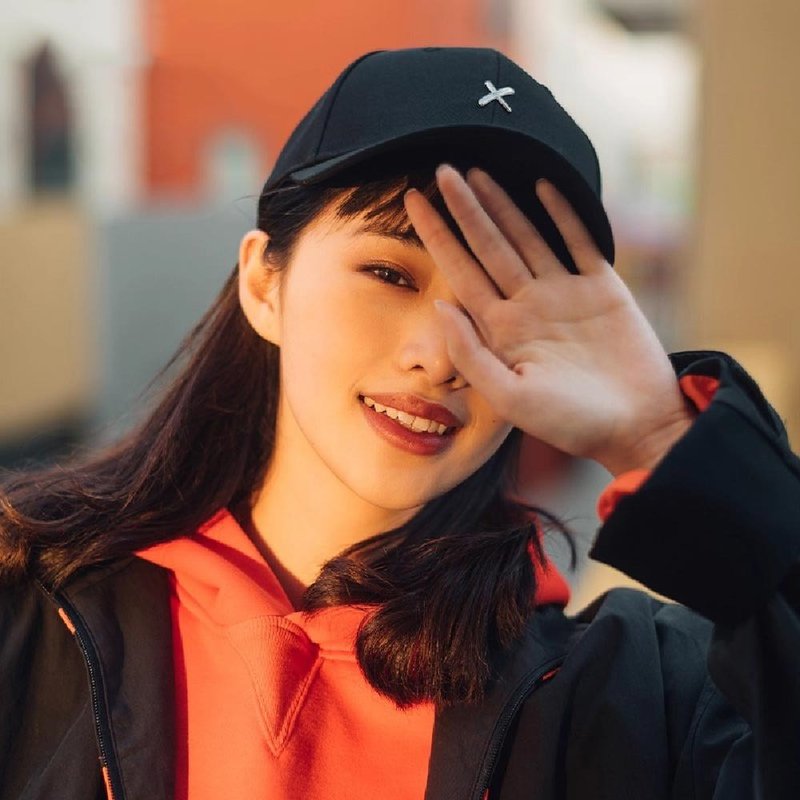 Xotic gear 双D扣长带老帽 百搭棒球帽 弯檐帽 情侣帽 出游钓鱼 - 帽子 - 棉．麻 黑色