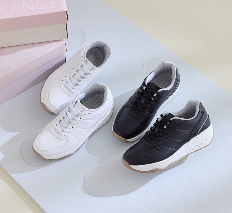 现货 完美体态!循环恢复Ti22核心美体鞋 - 女款休闲鞋 - 其他人造纤维 多色