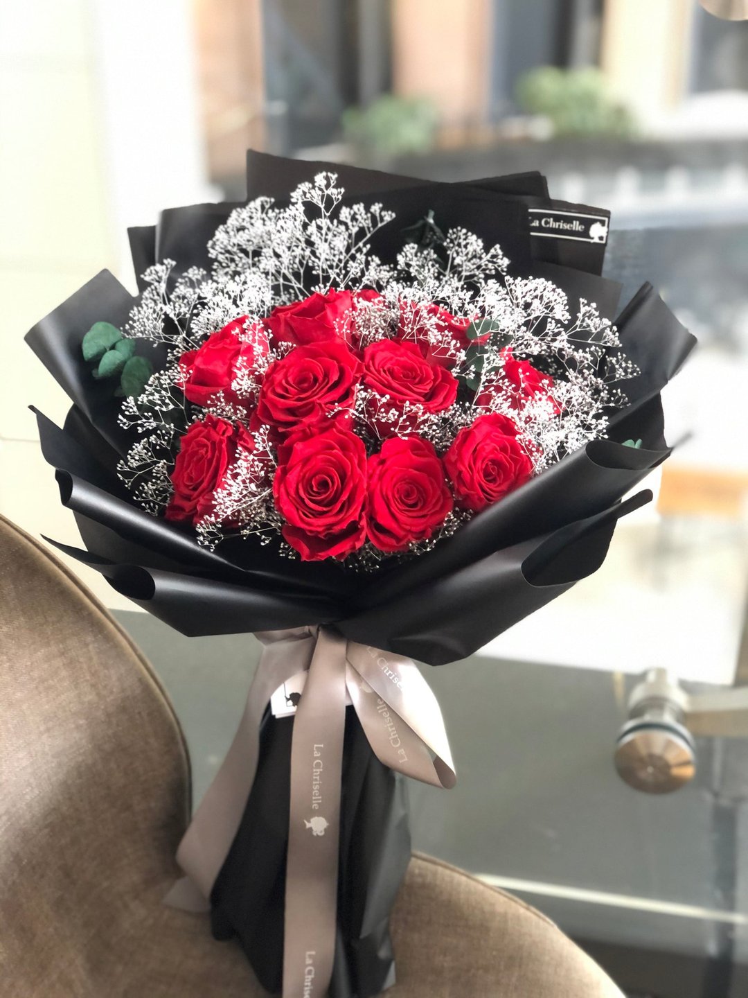 (香港自取) 保鲜花束 永生花束 不凋花 - 干燥花/捧花 - 其他材质 红色