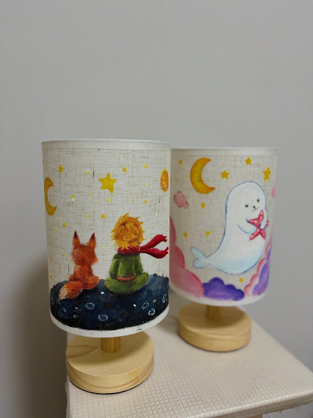 UDIY 干燥花灯课/USB 小夜灯彩绘/手作课程/亲子课程/团体课程/ - 蜡烛/香氛 - 其他材质 