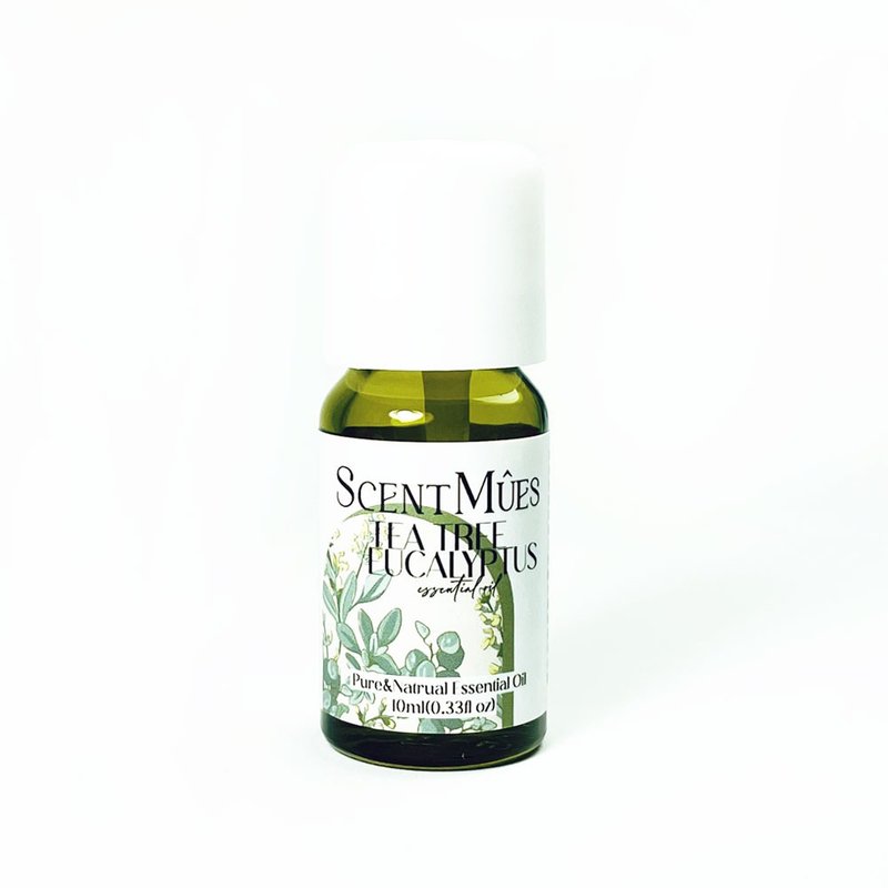 光影系列 茶树尤加利纯精油  10ml (清新草本香气) 2ni1 - 香薰/精油/线香 - 精油 绿色