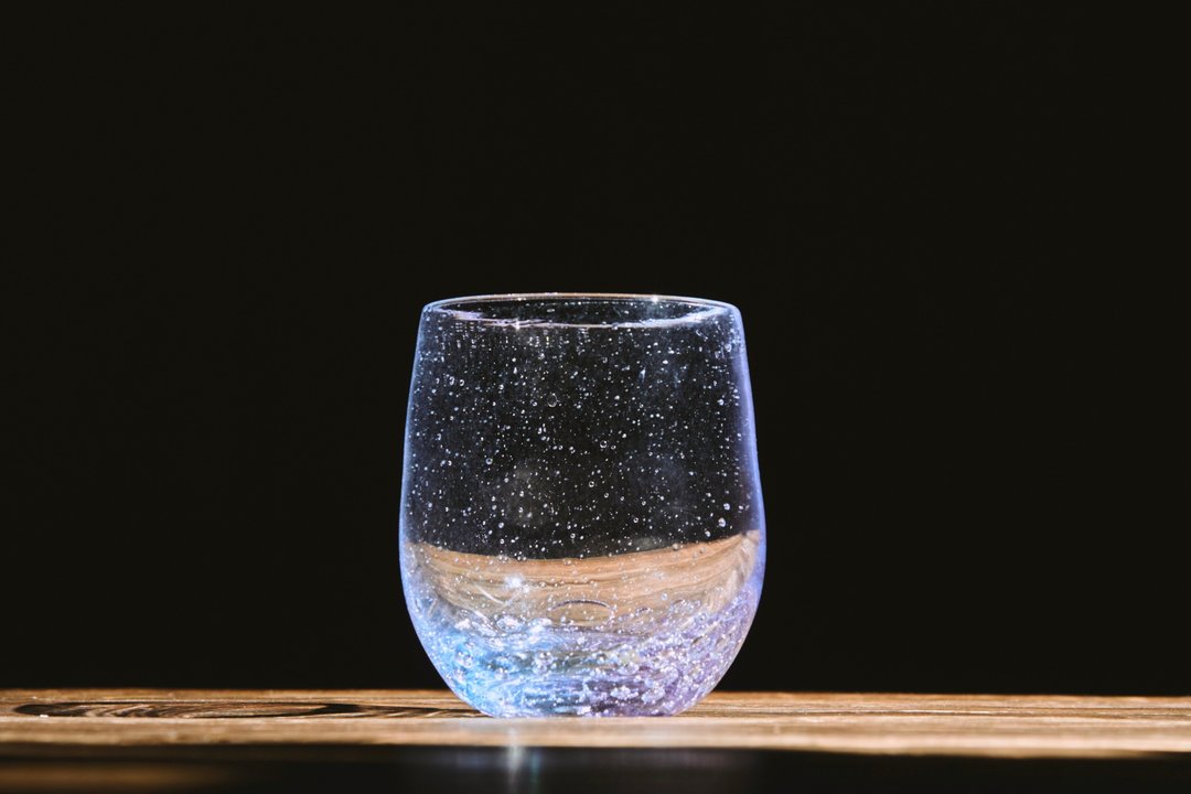 Glass night after the rain - 玻璃杯 - 玻璃 蓝色