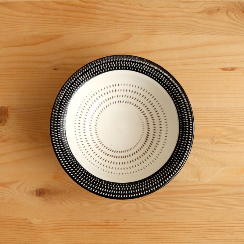 小石原烧 小石原烧 小碗 森木釜 14.0cm 森山健二 陶器 餐具 - 盘子/餐盘/盘架 - 陶 白色