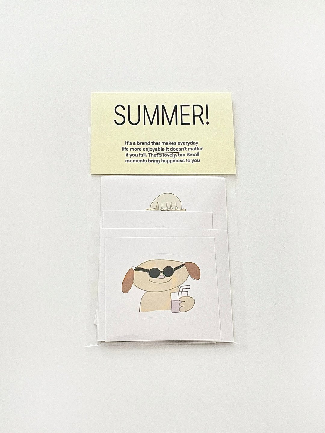 SUMMER 贴纸包 - 贴纸 - 纸 多色