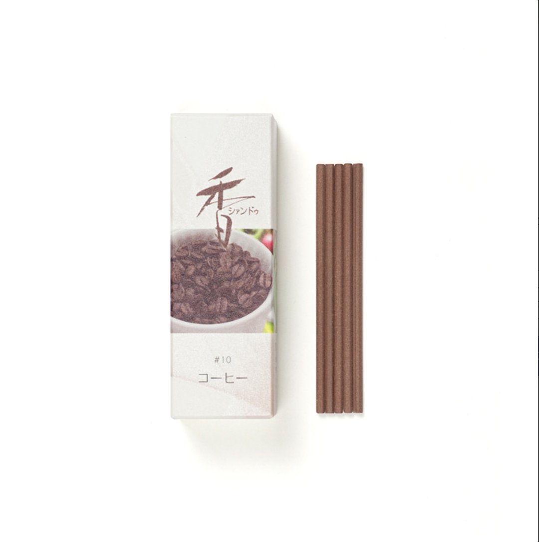 绝版品 咖啡 Coffee线香【日本松荣堂 Xiang Do香道系列 】 - 香薰/精油/线香 - 浓缩/萃取物 咖啡色