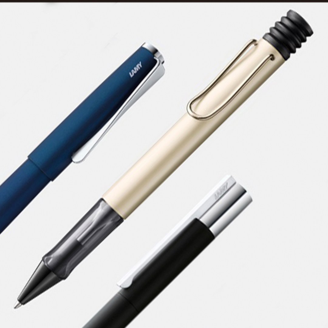 【雷雕免费刻字】LAMY 原子笔 / Lx 奢华系列 - 珍珠白 - 圆珠笔/中性笔 - 铝合金 白色