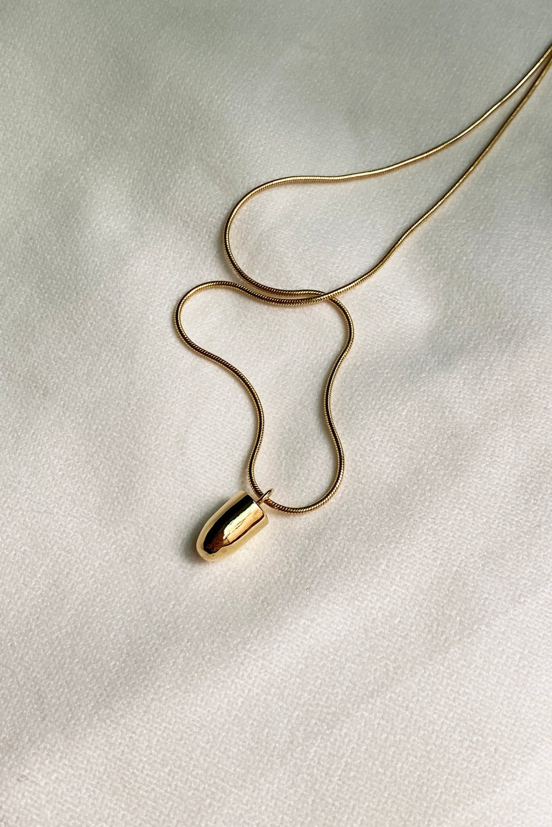 子弹项链 Bullet Necklace - 项链 - 铜/黄铜 金色