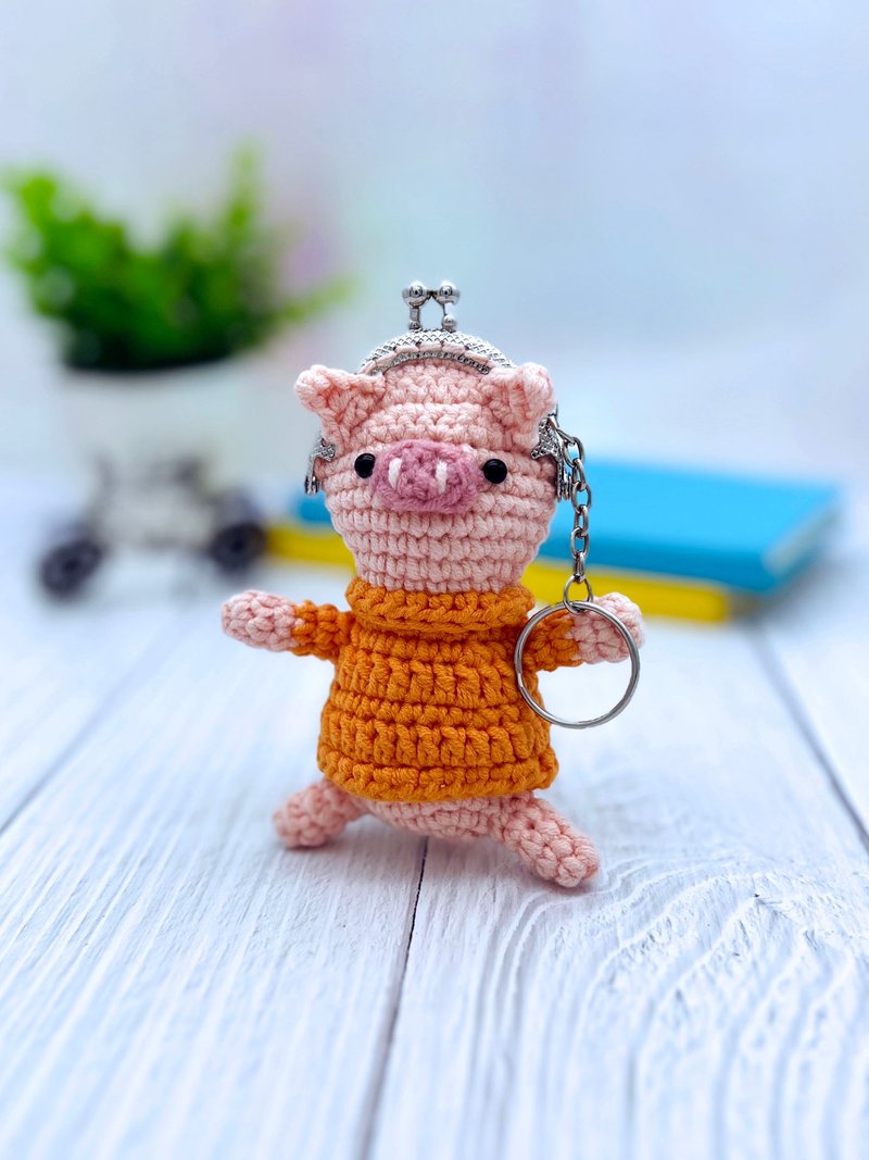 小猪口金包 (5cm口金) - 其他 - 尼龙 