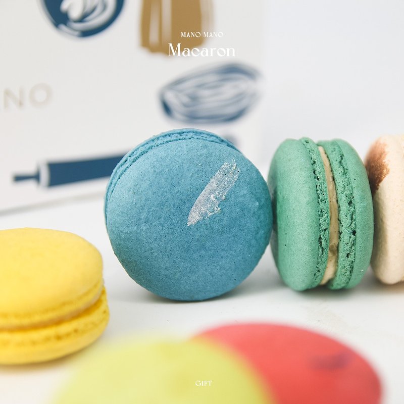 经典马卡龙礼盒 | 8入 - 蛋糕/甜点 - 其他材质 多色