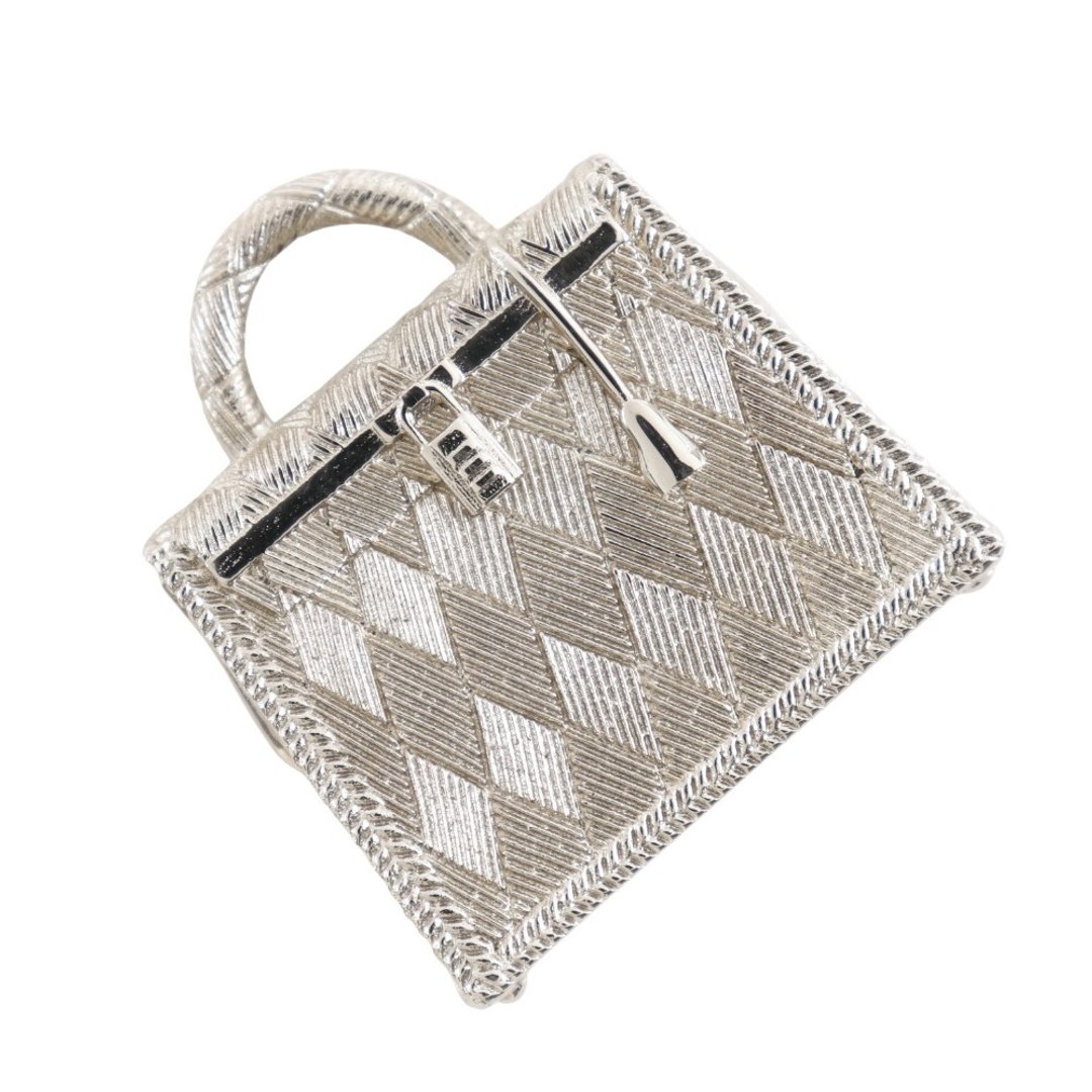 【日本直送】爱马仕 HERMES Curiosité Kelly 坠饰 金属制 银色 约 29.2g 贵宾【二手】 - 项链 - 其他金属 银色