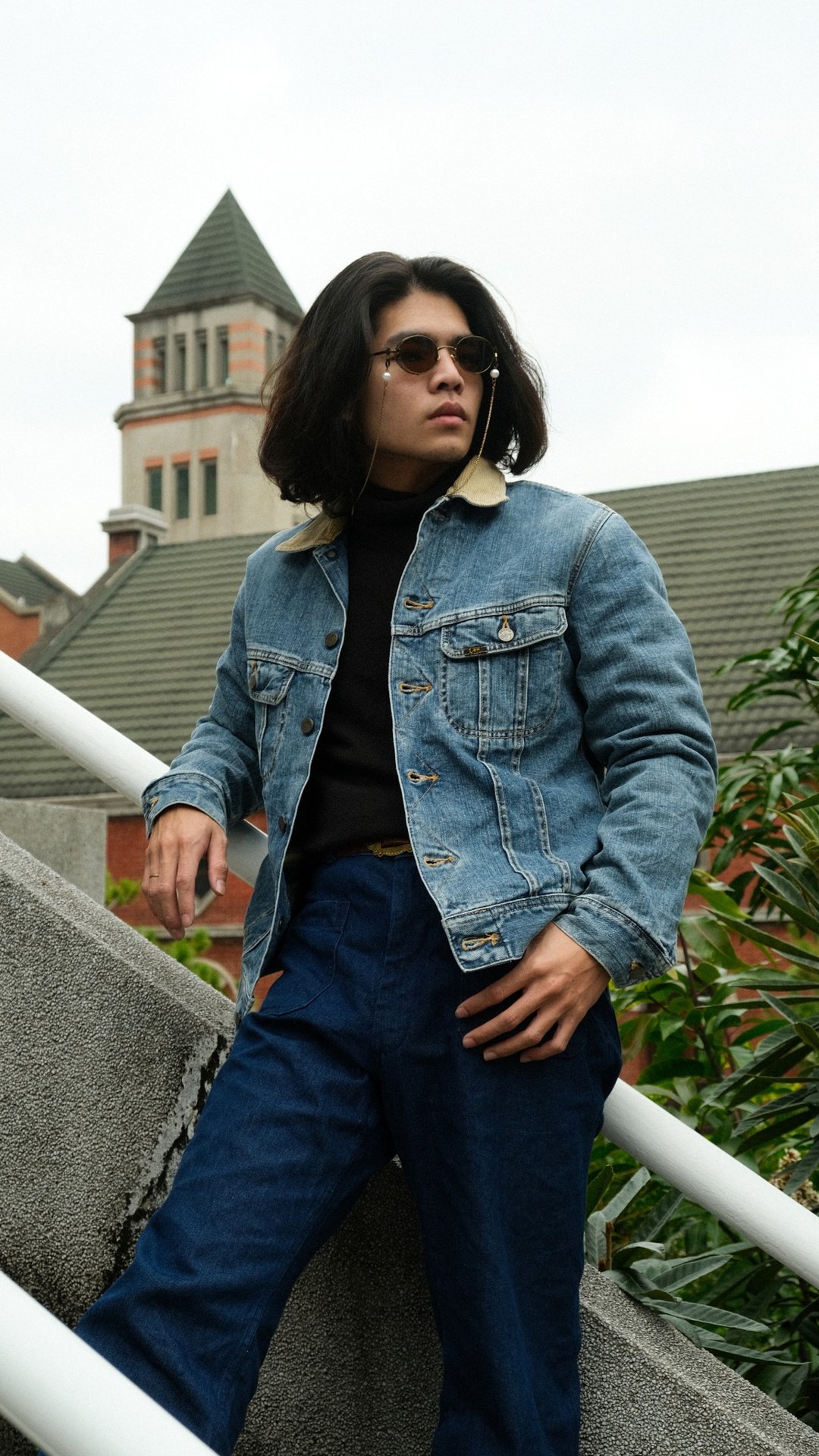 Tsubasa.Y│lee storm rider jacket S03 牛仔蓝 牛仔外套 - 男装外套 - 棉．麻 蓝色