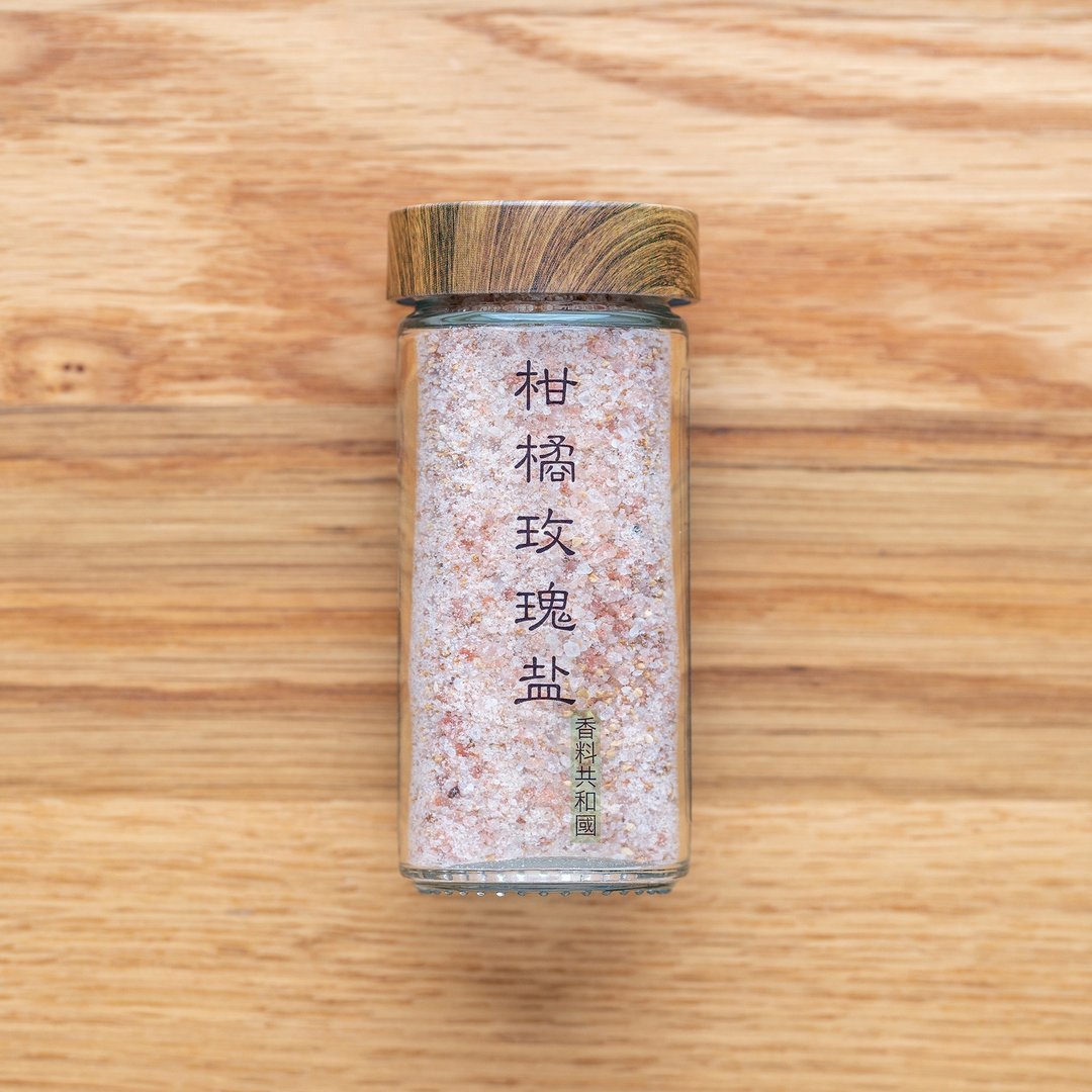 柑橘玫瑰盐 - 酱料/调味料 - 玻璃 粉红色