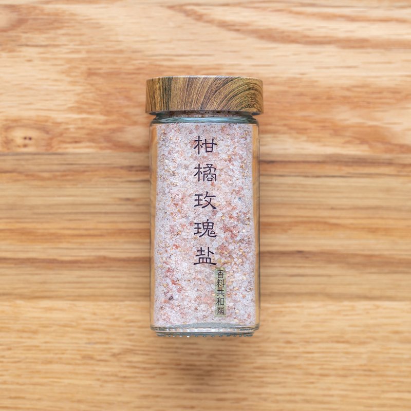 柑橘玫瑰盐 - 酱料/调味料 - 玻璃 粉红色