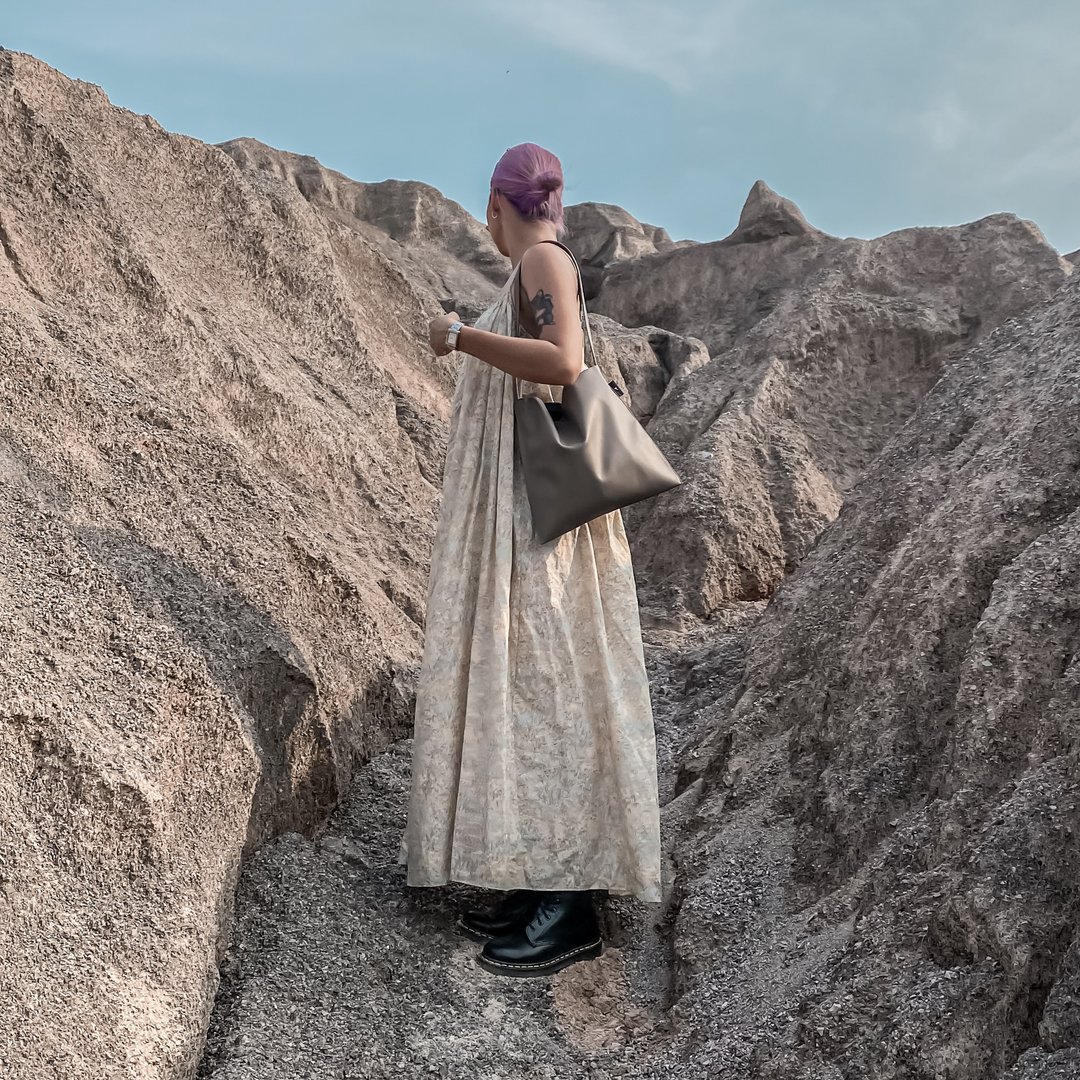 RUST BRAND / HOBO MEDIUM - CINDER - 其他 - 人造皮革 咖啡色