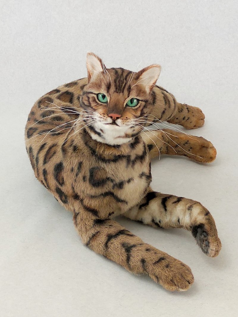 订制写实孟加拉猫玩偶 - 玩偶/公仔 - 其他材质 