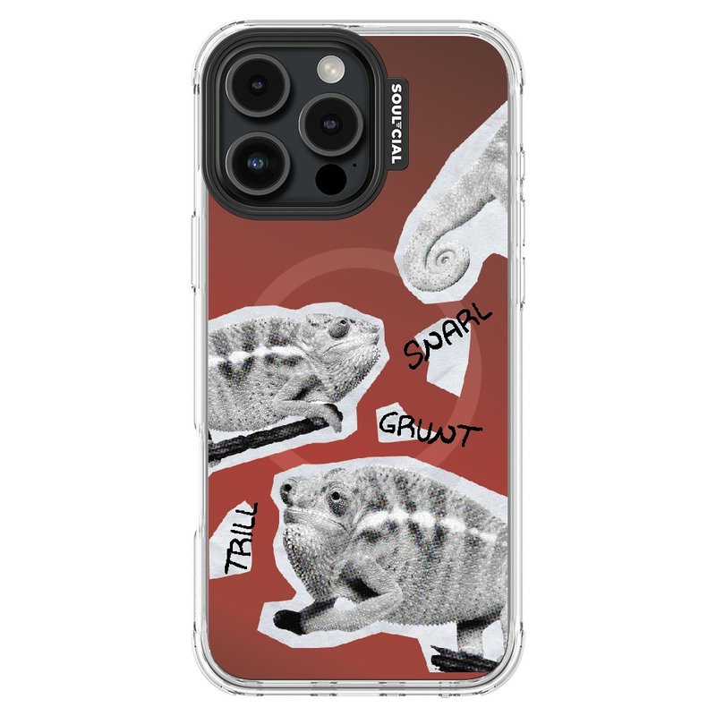Exotic Animals Lounge Lizard iPhone 16 手机壳 磁吸机壳 - 手机壳/手机套 - 其他材质 