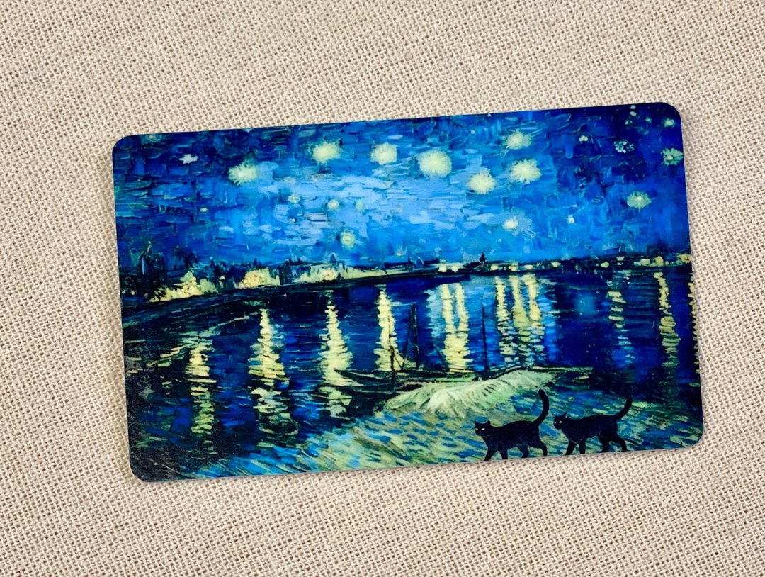 NFC 电子名片 猫星夜 - 数码小物 - 塑料 多色