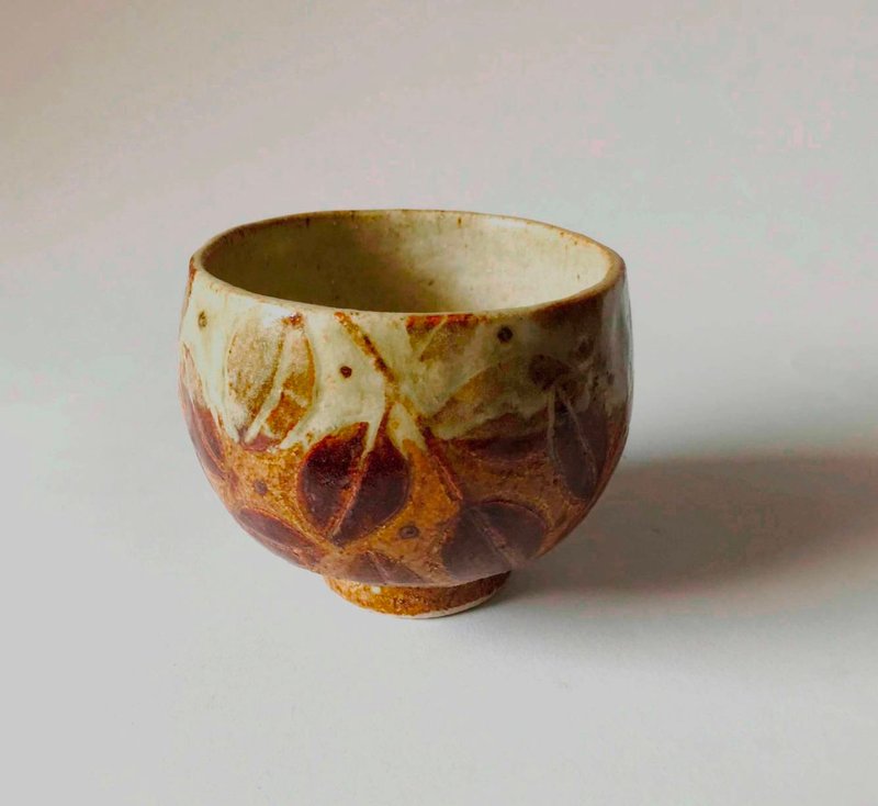 曾永鸿  植物纹茶碗 - 茶具/茶杯 - 陶 