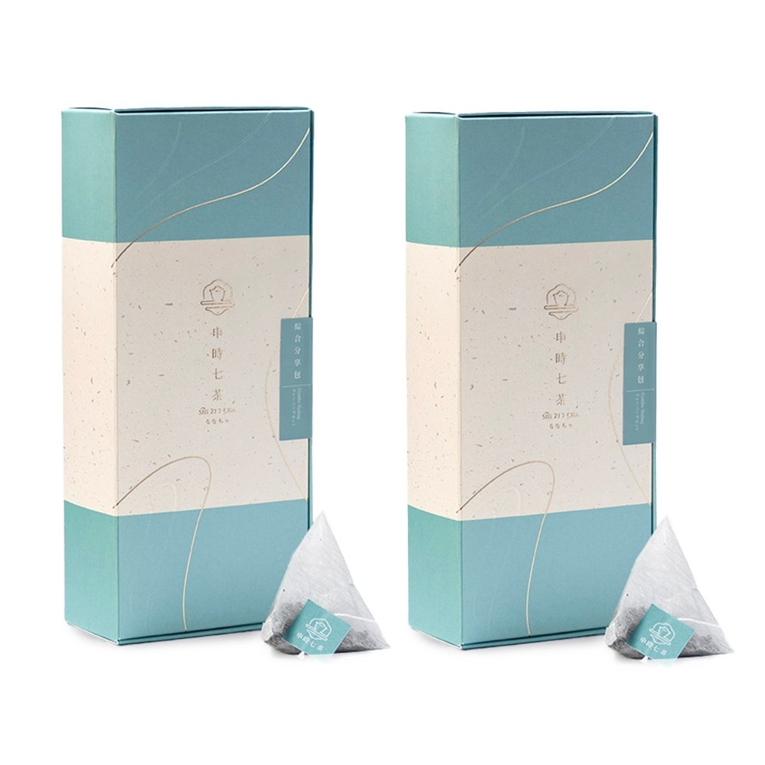 【迎宾礼赠品】台湾原叶袋茶综合分享包(两盒24入) - 茶 - 植物．花 