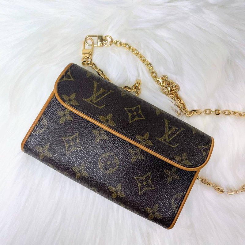 LOUIS VUITTON 路易威登 Portomonepura 斜背包/腰包 - 侧背包/斜挎包 - 其他材质 咖啡色