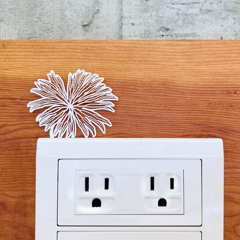 蕨类标本纸雕2.0-双扇蕨| 纸雕 书签 礼物 母亲节 蕨类 文具 收藏 - 书签 - 纸 白色