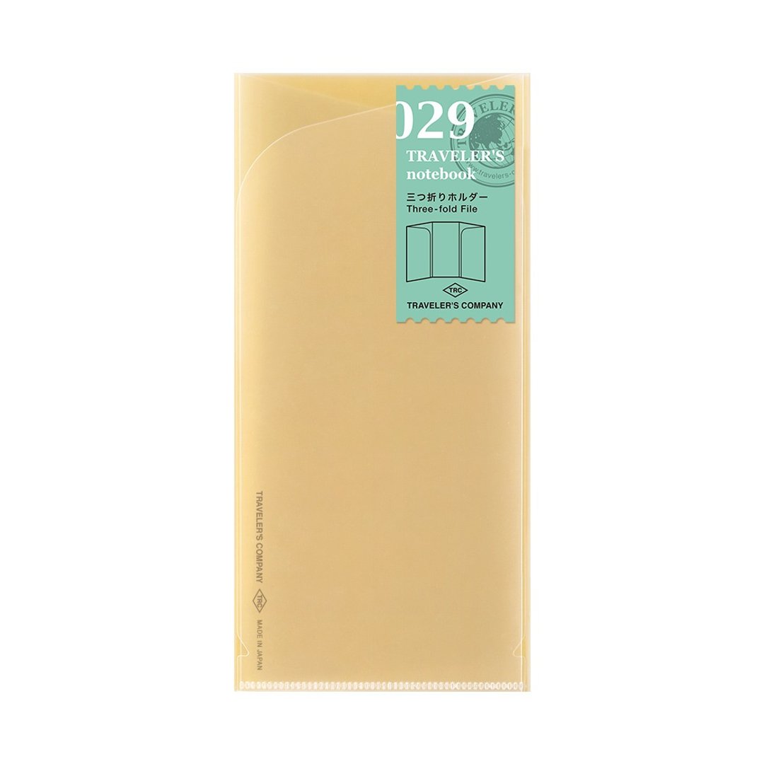 Traveler's Notebook 补充包 三折资料夹 029 - 笔记本/手帐 - 纸 多色
