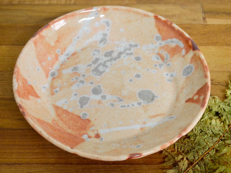 志野釉盘I - 盘子/餐盘/盘架 - 陶 