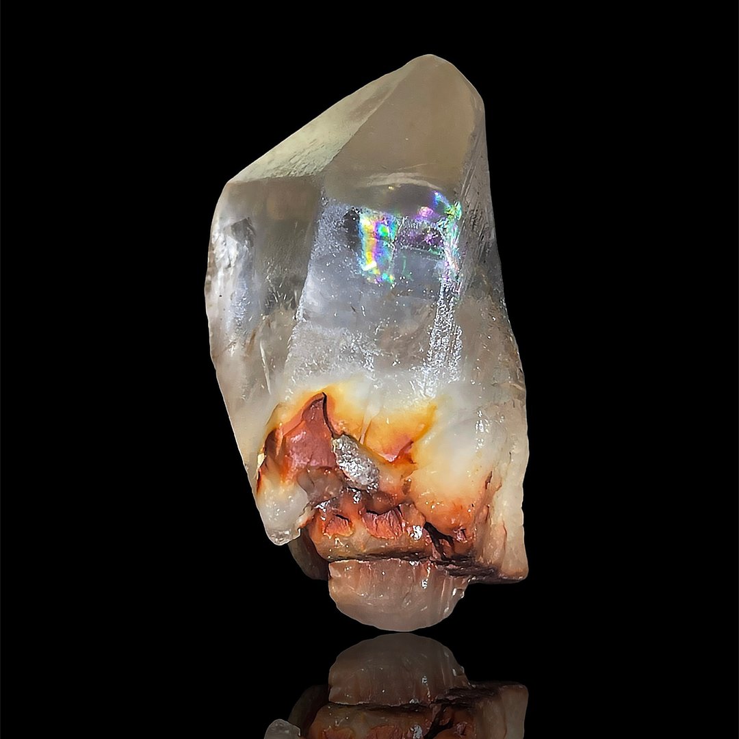 NO.10 兔毛水晶 白兔毛晶 兔毛水晶 黄兔毛水晶 能量 原矿 原石 - 摆饰 - 水晶 白色