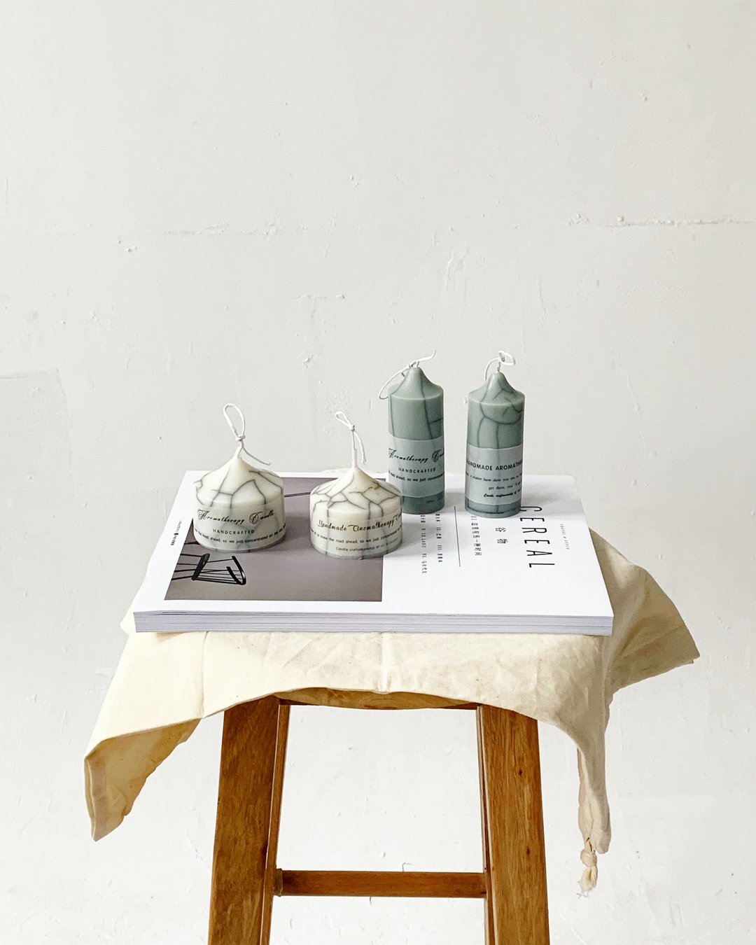 匮店 / exclusive design / 北欧线条性蜡烛 - 蜡烛/烛台 - 蜡 