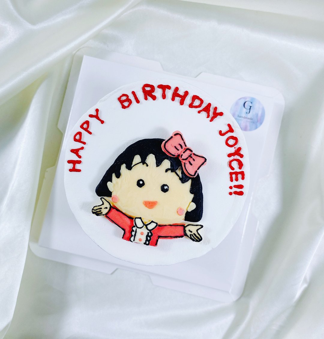 小丸子 蛋糕 生日蛋糕 定制化 甜点 弥月 婚礼 宝宝 4 6寸 宅配 - 蛋糕/甜点 - 新鲜食材 红色