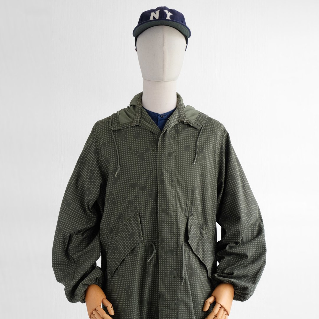 Vintage US Army Night Desert Camouflage Fishtail Parka 80s 90s Gulf War - 男装外套 - 其他材质 