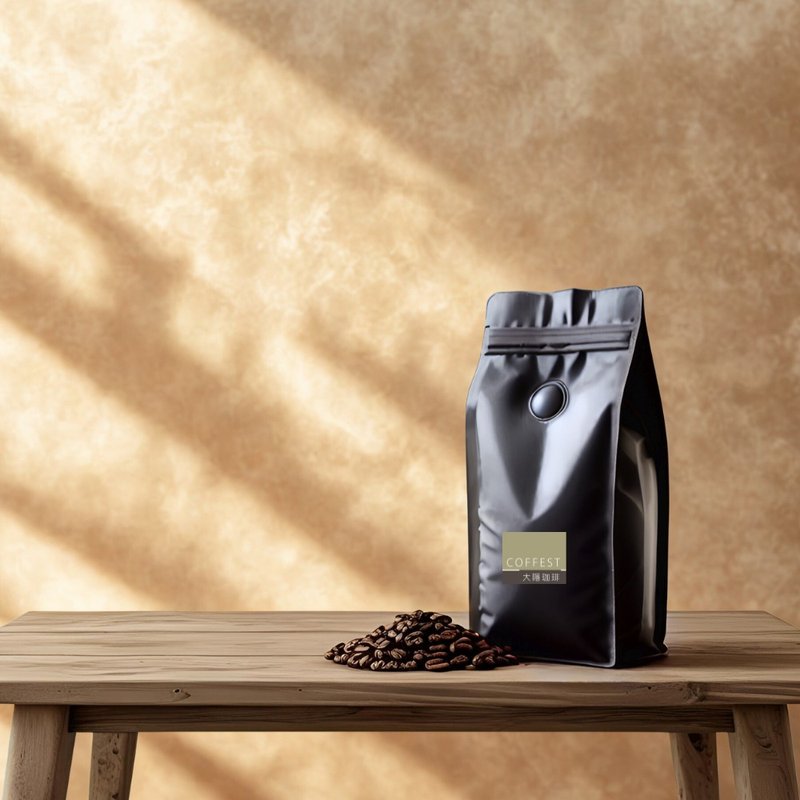 乐活配方咖啡豆 五款风味 综合组 (半磅*5入 / 一磅*3入) - 咖啡 - 新鲜食材 黑色