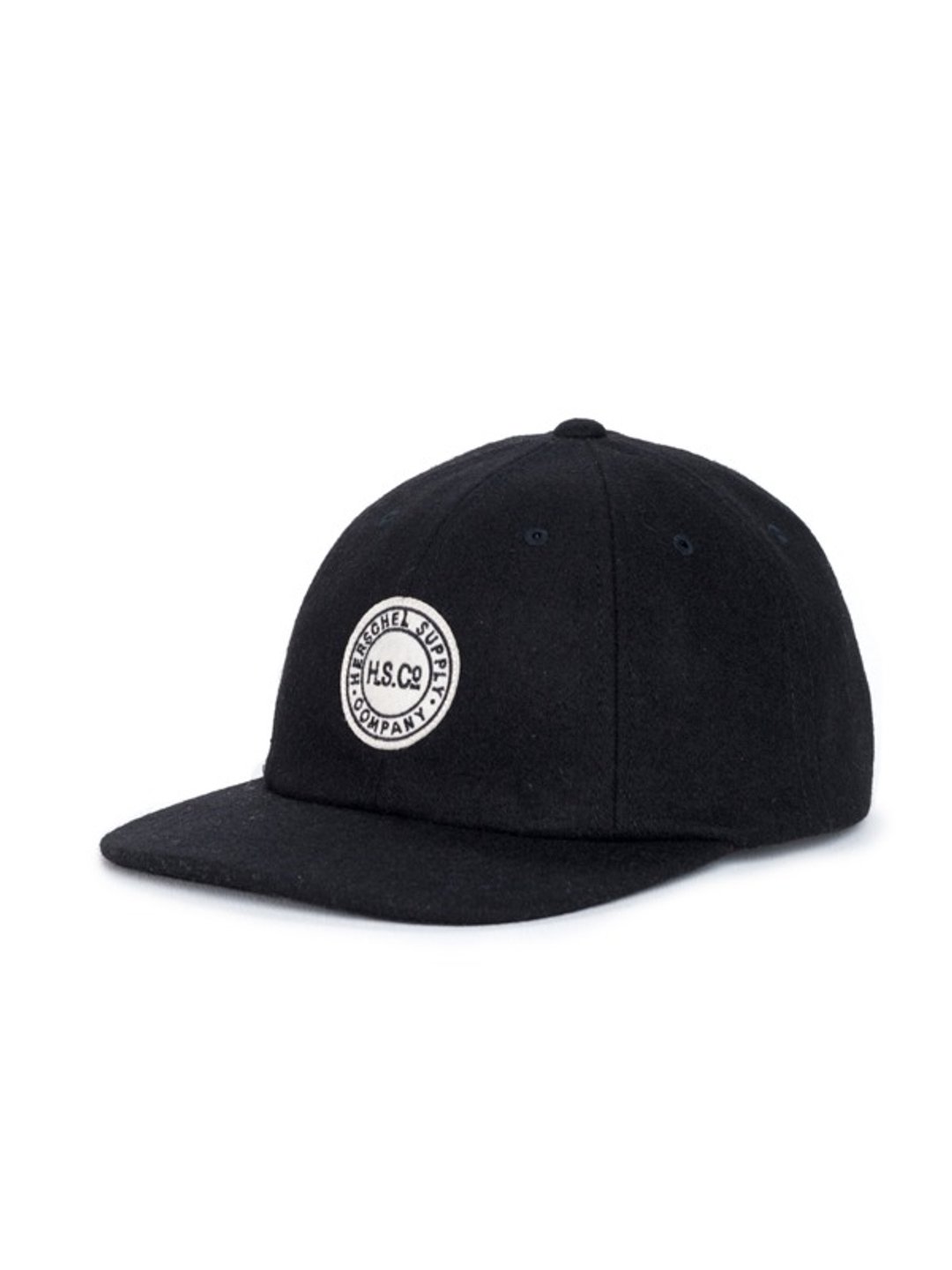 【严选】Herschel Glenwood系列 LOGO棒球帽 加拿大品牌 男女皆可戴 黑色 剩最后一顶 - 帽子 - 棉 