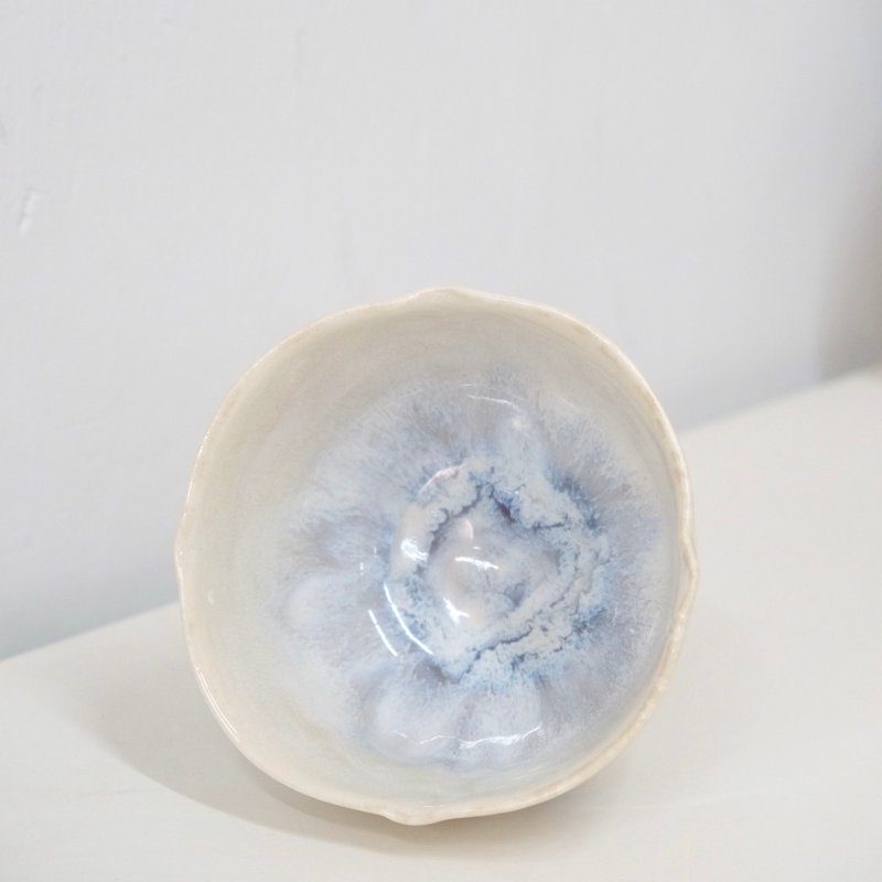 花形碗 - 碗 - 陶 蓝色