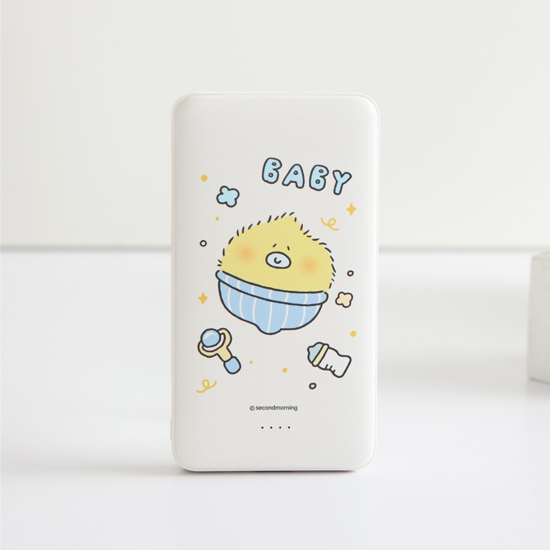Second Morning柠檬宝宝双线快充10000mAh行动电源 - 充电宝/传输线 - 塑料 多色