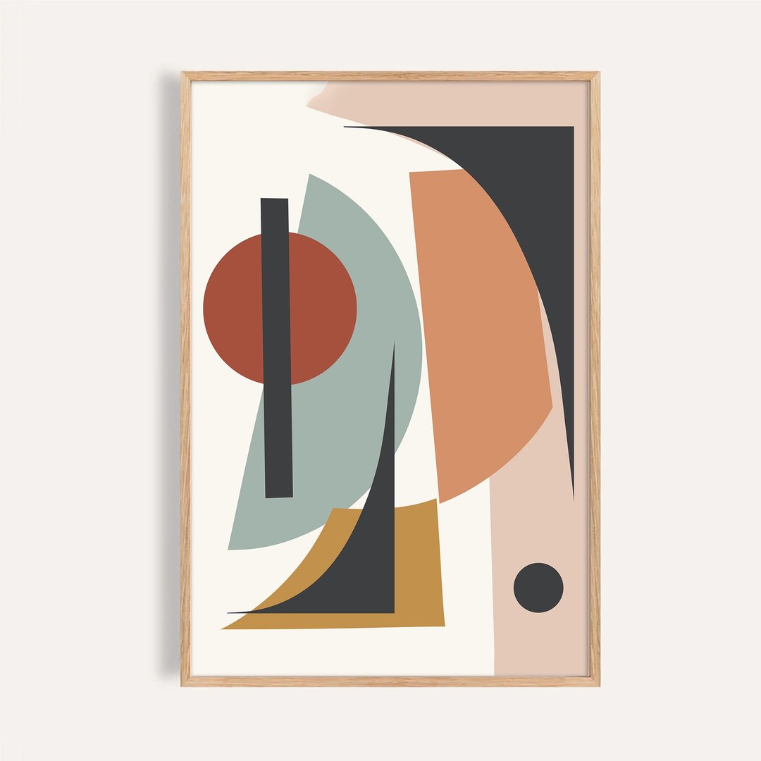 构成之诗 Poem of Shapes / 波西米亚风格抽象几何挂画 画芯 海报 - 海报/装饰画/版画 - 纸 