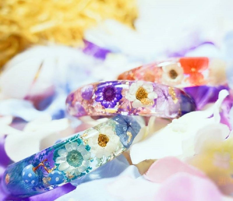 永绽花手镯福袋 - 手链/手环 - 植物．花 多色