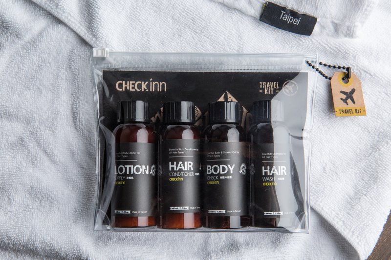 旅行洗沐轻巧组 各40ml - 沐浴用品 - 其他材质 黑色