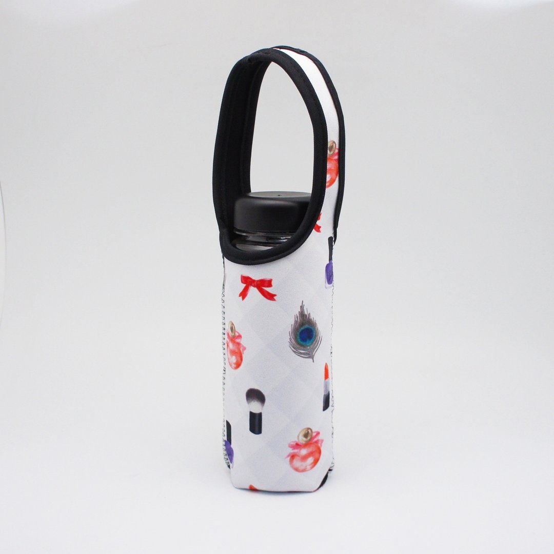 BLR 提把 保温瓶套 LeLe 联名款 化妆品 水壶袋 TC43 - 随行杯提袋/水壶袋 - 聚酯纤维 白色