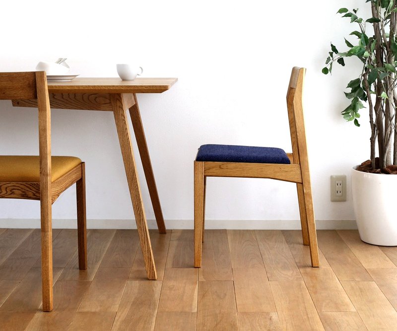 旭川家具 gauzy calm works DINING CHAIR HOUJI 椅子 - 椅子/沙发 - 木头 咖啡色