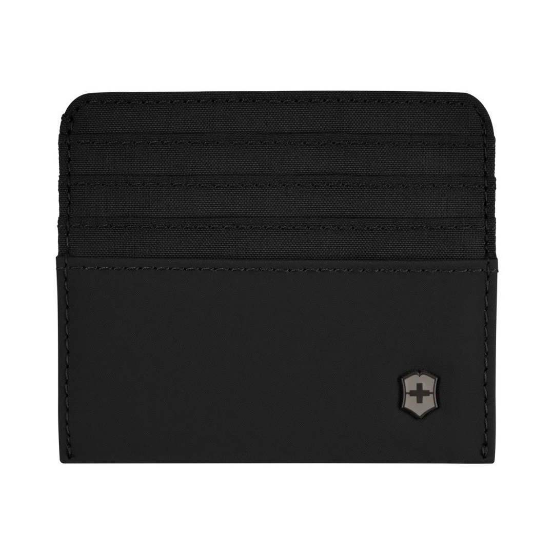 VICTORINOX 瑞士维氏 Travel Essentials 名片夹 黑 653369 - 皮夹/钱包 - 聚酯纤维 黑色