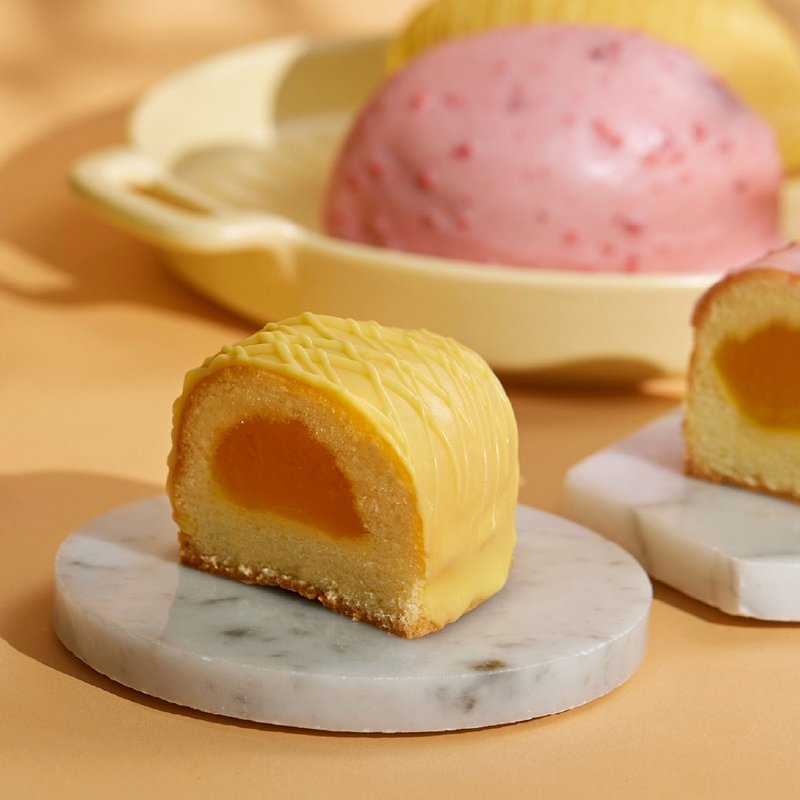 【喜憨儿】流心柠檬蛋糕礼盒 I 草莓脆皮 I 限定礼盒 - 蛋糕/甜点 - 新鲜食材 