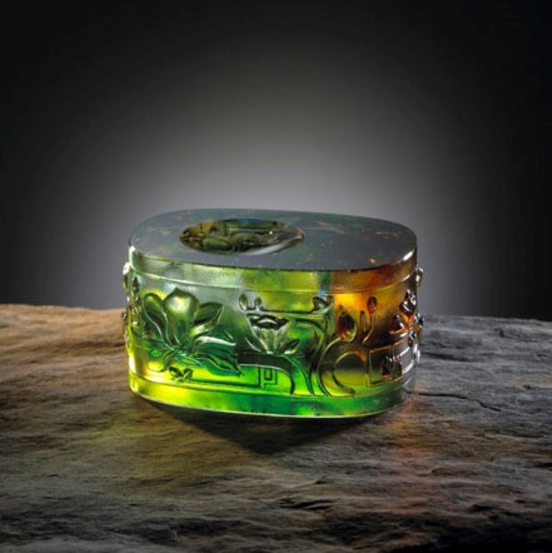 LIULI LIVING 花敢当 天香逸舞 琉璃精油文青风居家摆件白玉兰 - 摆饰 - 琉璃 