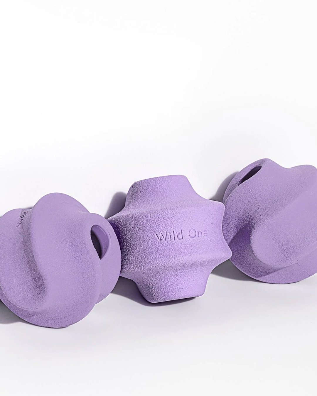 Wild One 宠物抛接玩具 橡胶扭扭－浅紫 - 玩具 - 橡胶 紫色