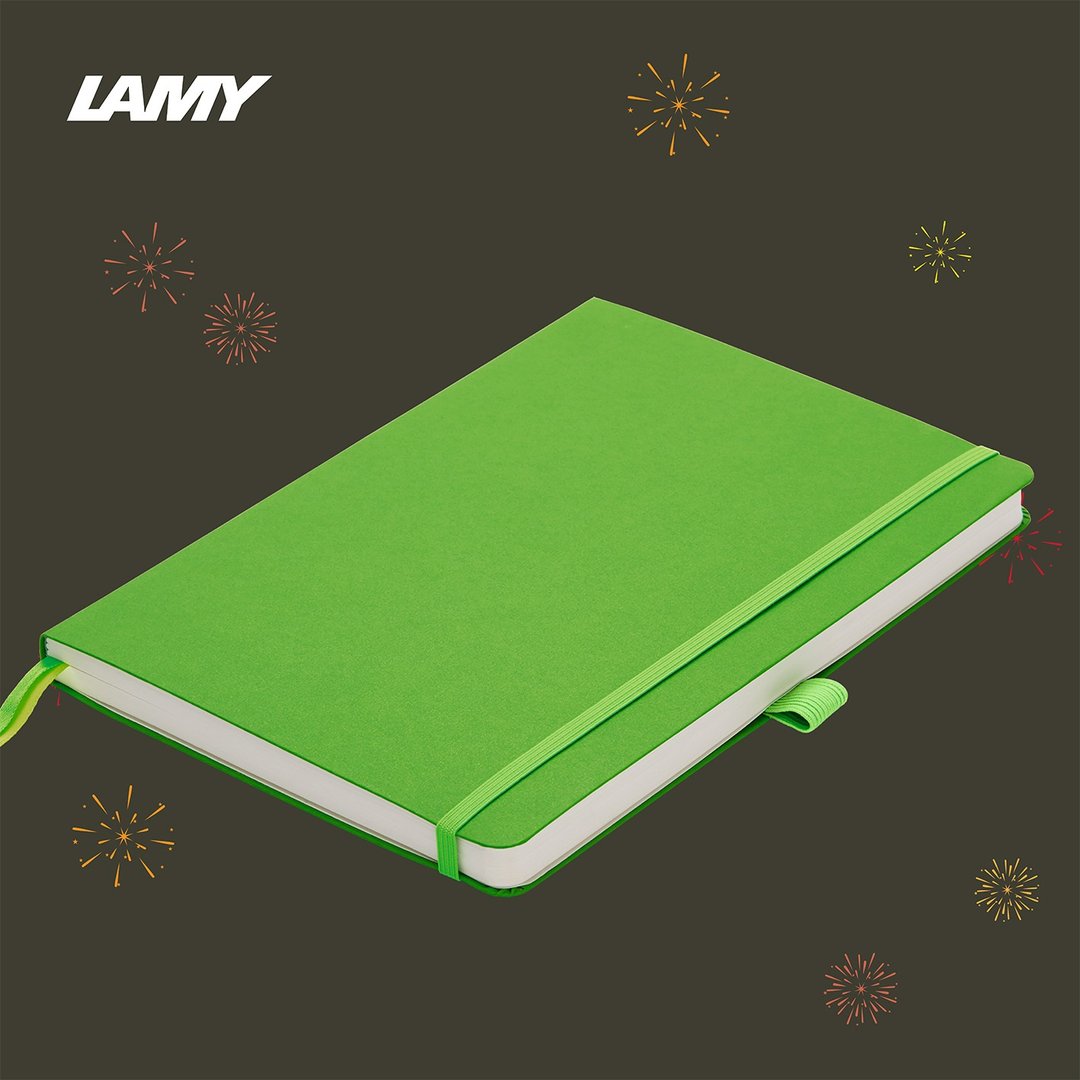 【定制服务】LAMY 钢笔用软式A6笔记本 / notebook 狩猎系列 绿色 - 笔记本/手帐 - 纸 绿色